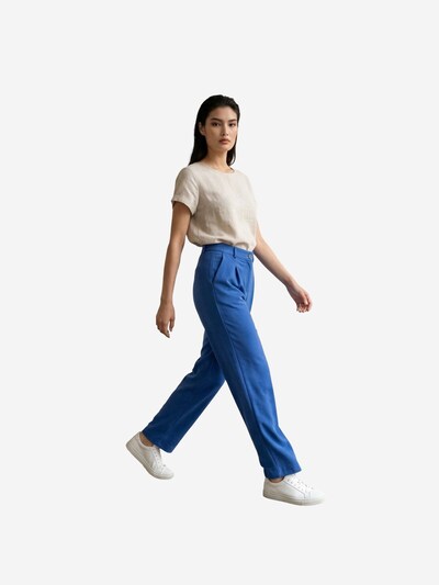 My fashion Pantalon à pince 'Hose' en 36 en bleu cyan, Vue avec produit
