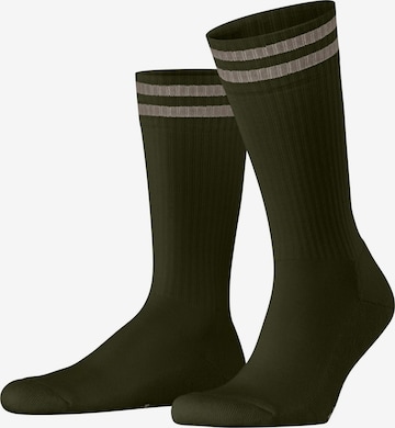 FALKE Socken 'Dynamic Wool' in Grün: Vorderseite