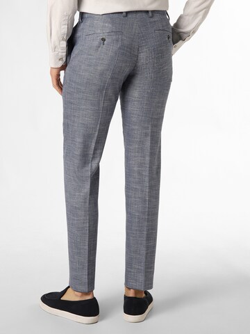 Finshley & Harding Regular Pantalon ' Mitch ' in Blauw