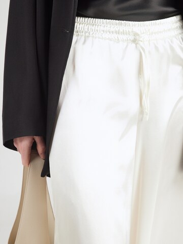 ABOUT YOU Wide leg Broek 'Stefania' in Beige