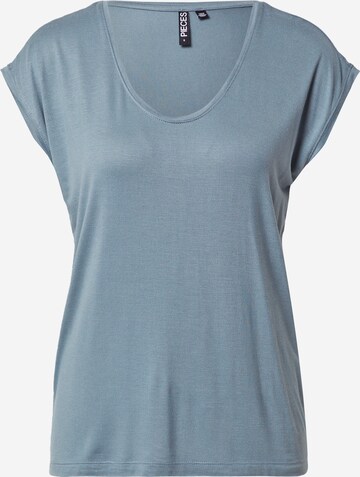 PIECES T-Shirt 'Billo' in Grau: predná strana