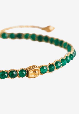 Samapura Jewelry Armband in Groen