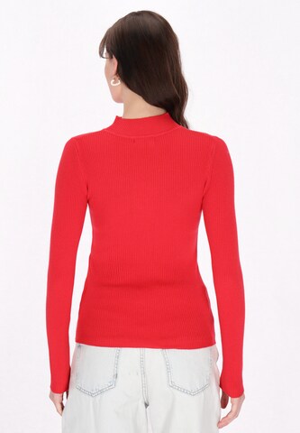 MYMO Pullover 'Comfy' in Rot