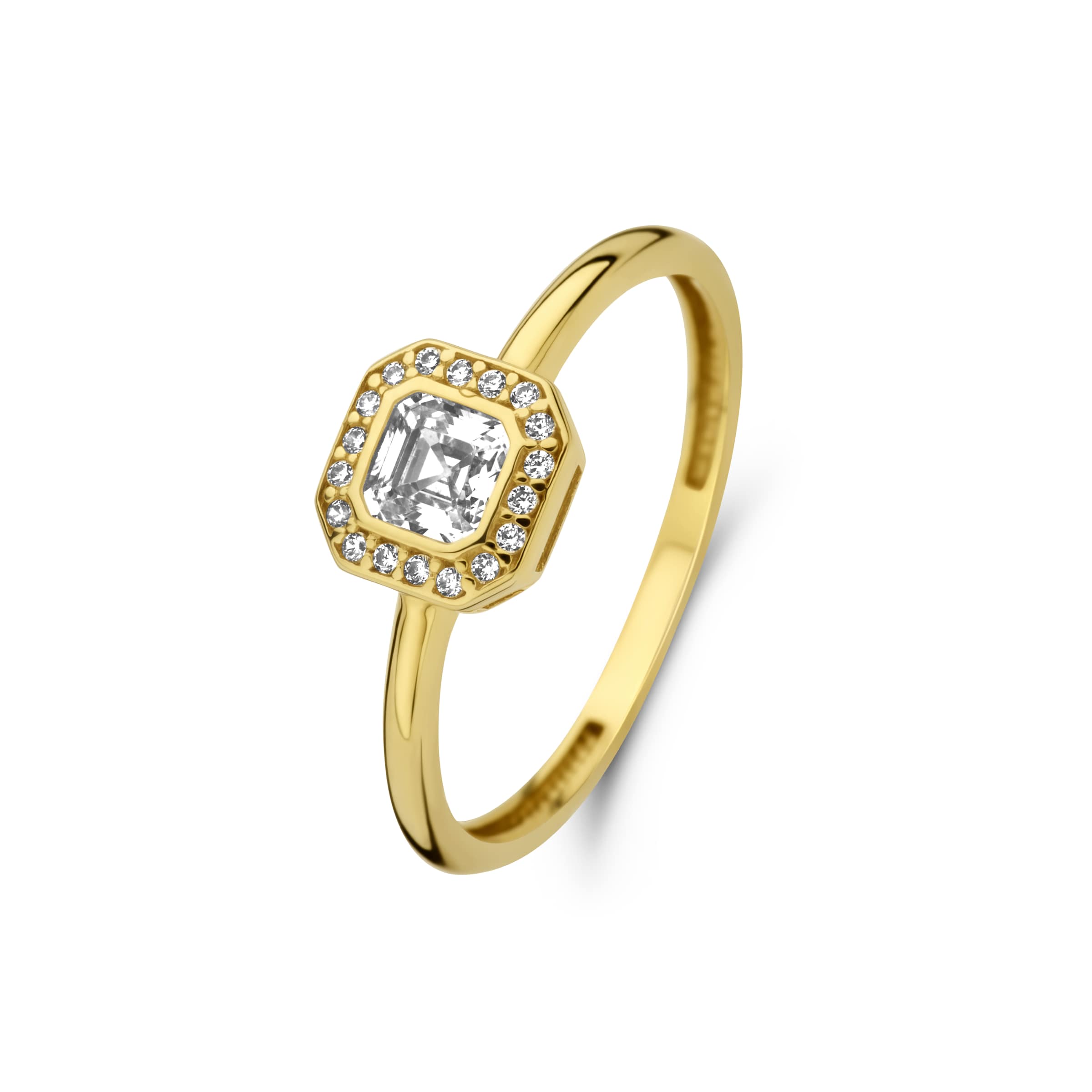 Beloro Jewels Ring in Gold: Vorderseite