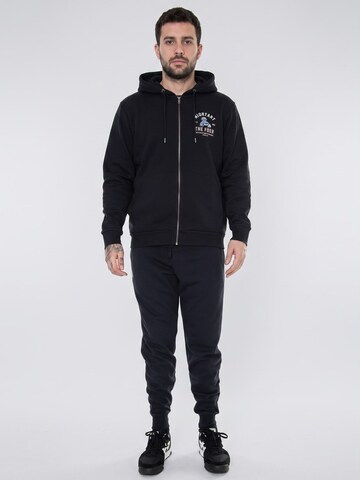 Baggy Pantalon 'UA Rival Fleece Joggers Black' UNDER ARMOUR en noir