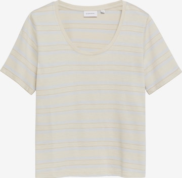 T-shirt COMMA en beige : devant