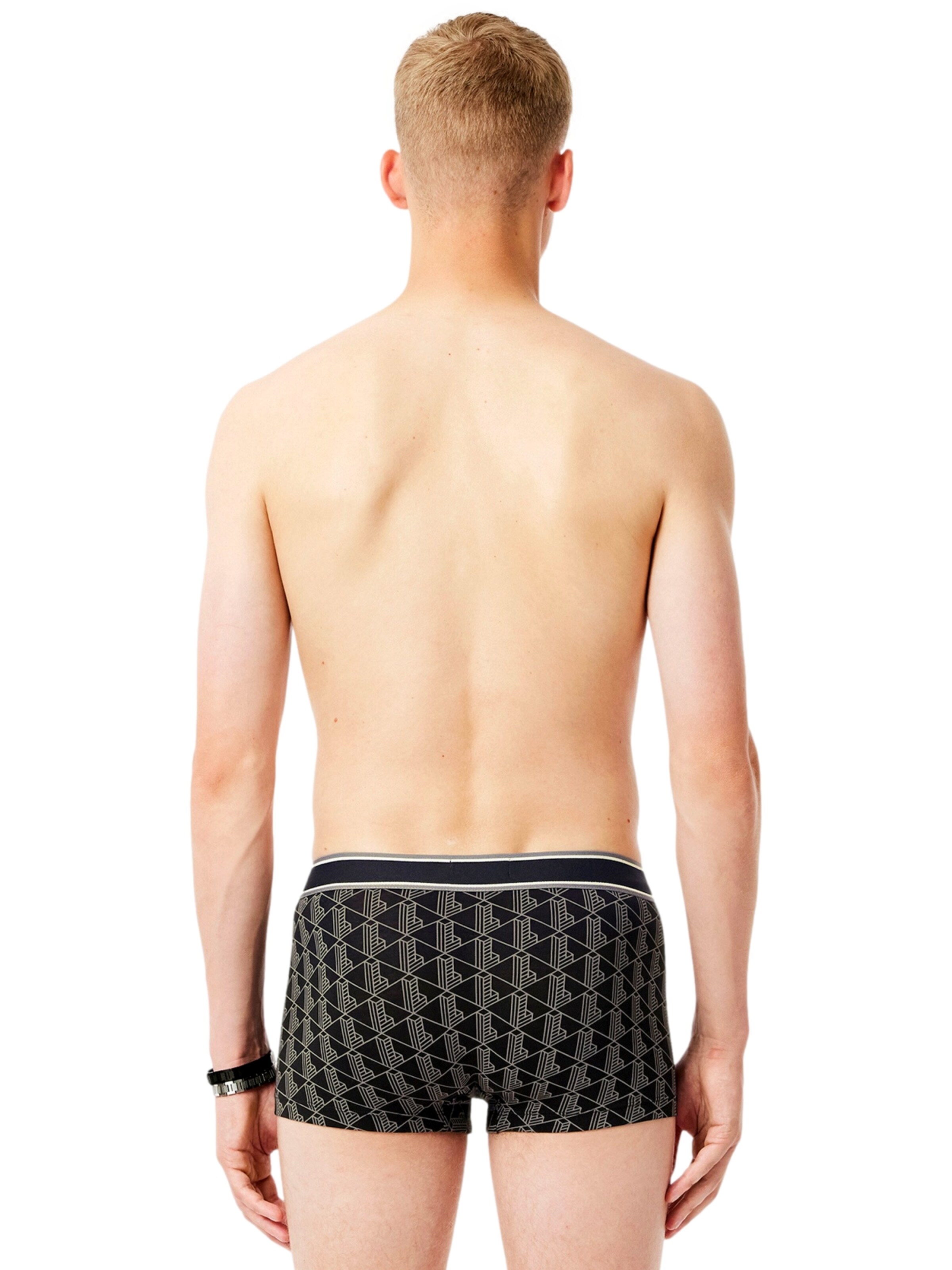 Boxer di LACOSTE in nero