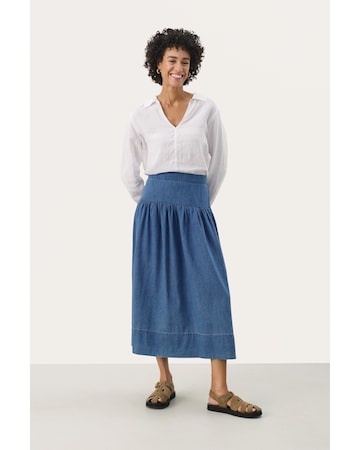 Jupe 'Nellia' Part Two en bleu