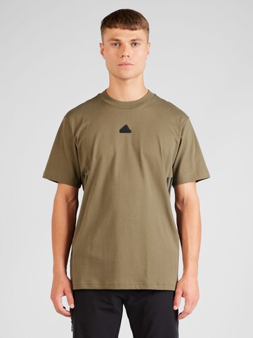 T-Shirt fonctionnel 'Future Icons' ADIDAS SPORTSWEAR en vert : devant