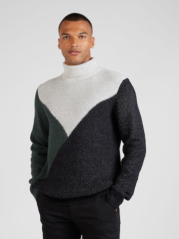 Lindbergh Sweater in Black: front