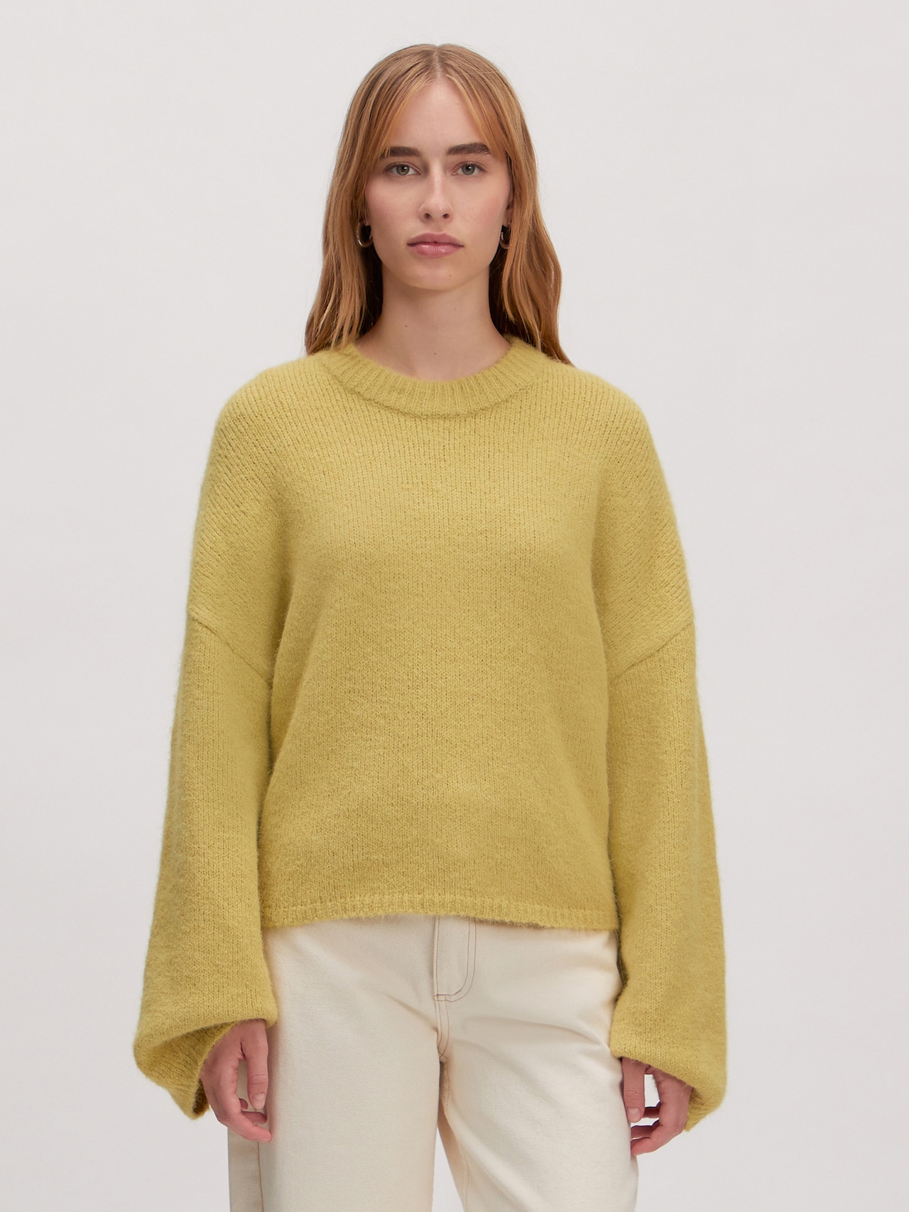 EDITED Produits Pull-over 'Lainey' jaune