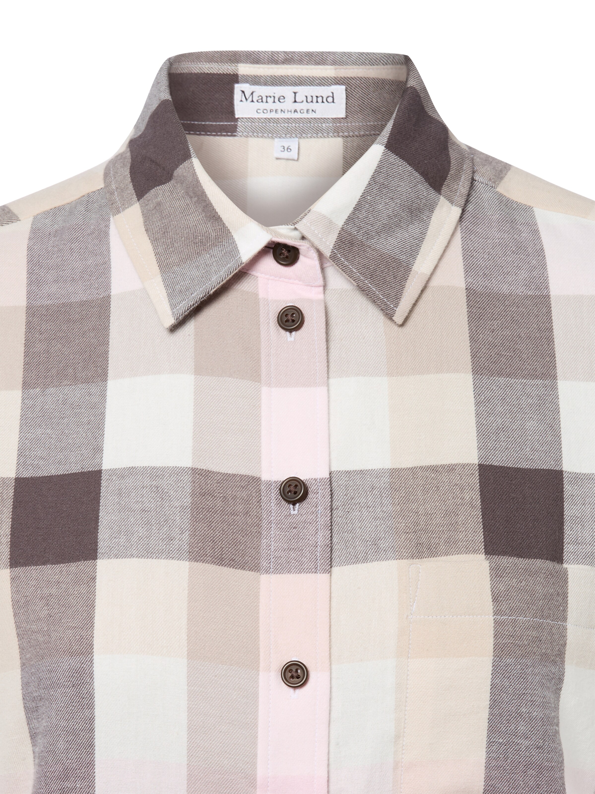 Marie Lund Blouse in Grey