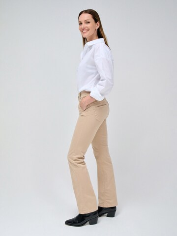 Salsa Jeans Regular Chino trousers 'Secret' in Beige