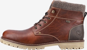 Rieker Lace-Up Boots in Brown