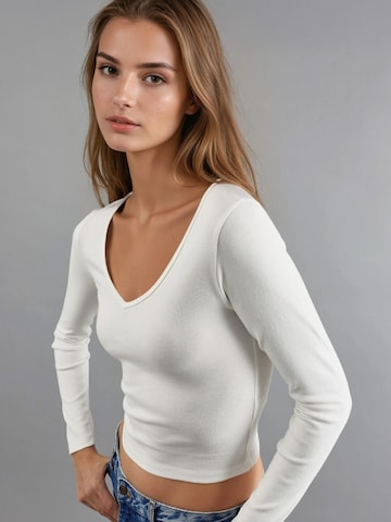 T-shirt Busem en blanc