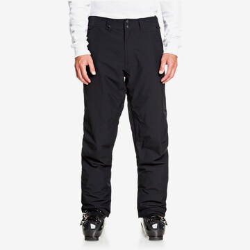 QUIKSILVER - regular Pantalón deportivo 'Estate' en negro: frente