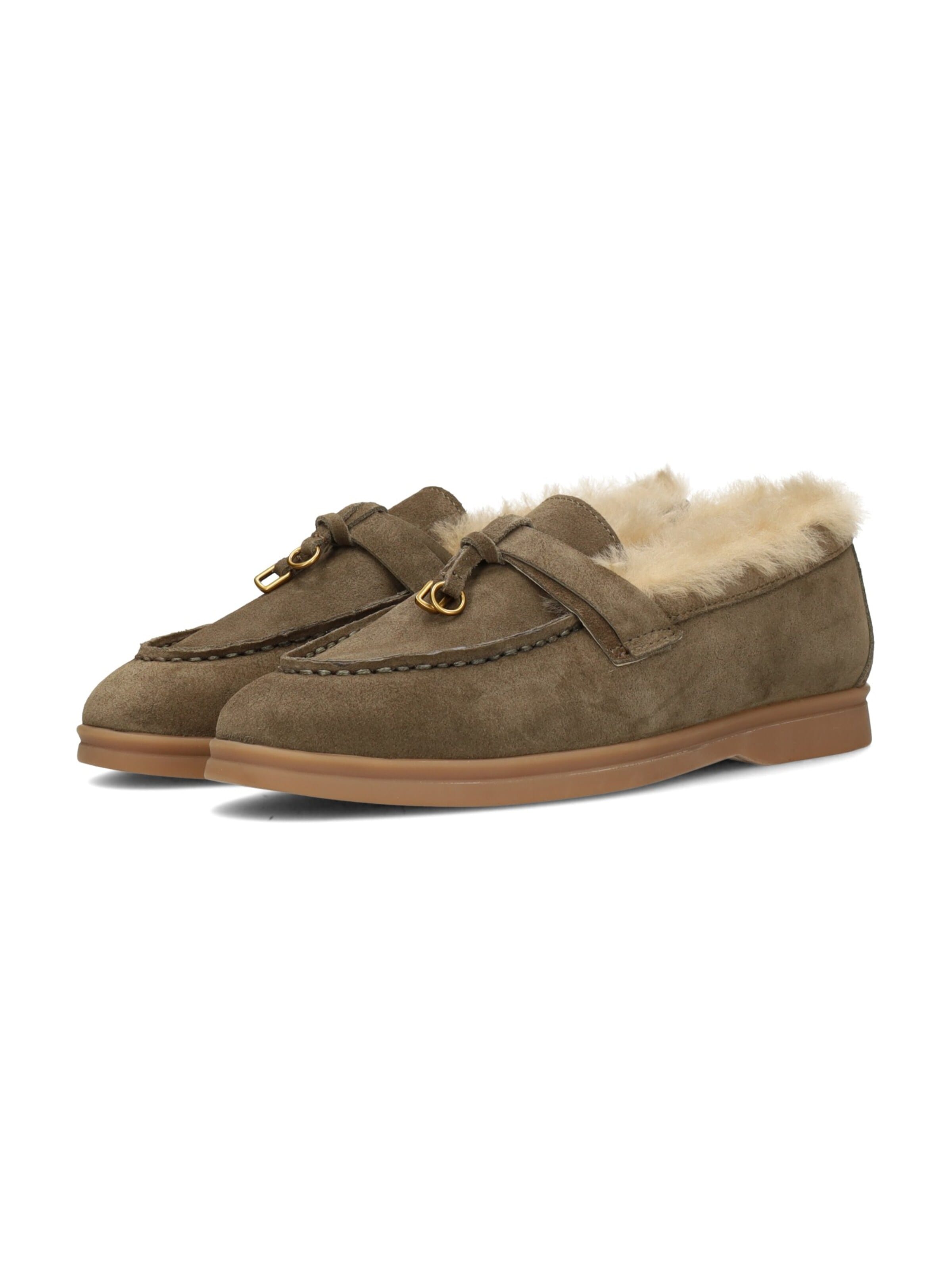 Poelman Instappers 'Poelman ZALAMA Damen Loafer' in Groen