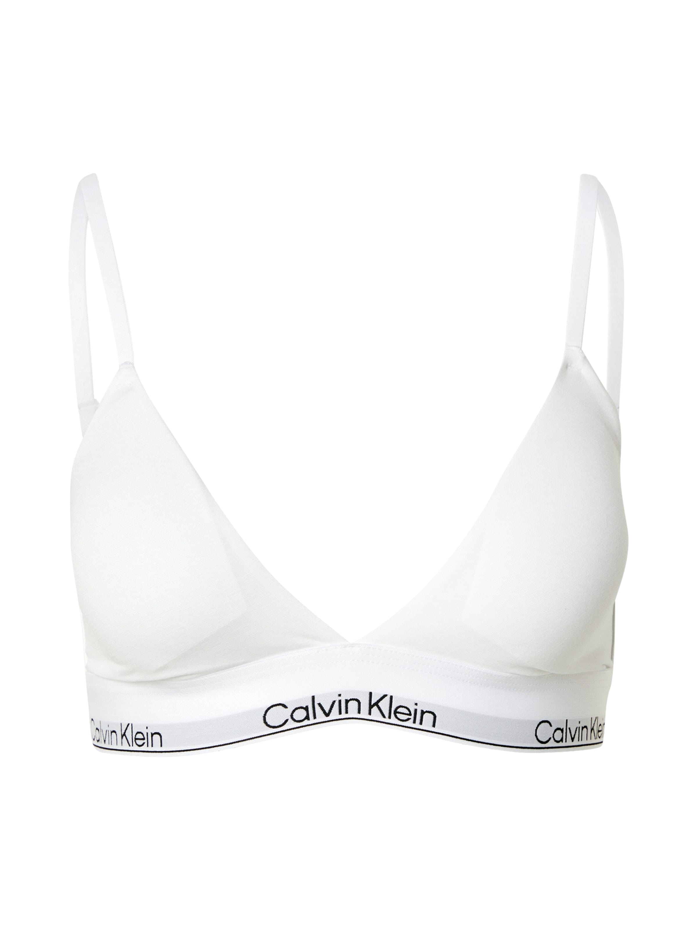 Triangolo Reggiseno di Calvin Klein Underwear in bianco: frontale