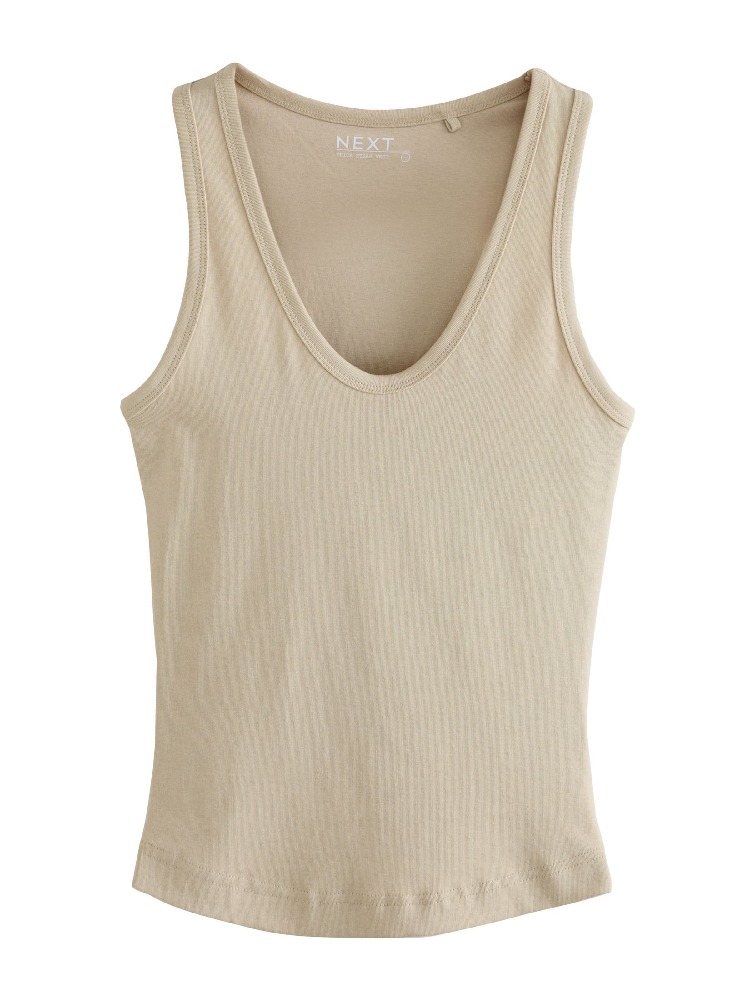 Next - Top en beige: frente