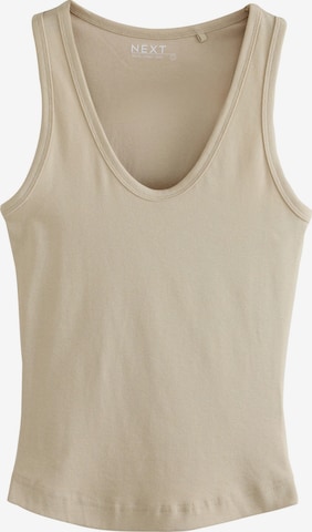 Next - Top en beige: frente