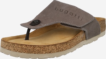 bugatti T-bar sandals 'Bobbi' in Grey: front