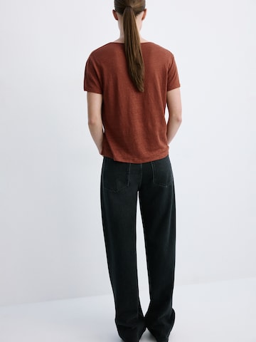 MANGO T-Shirt 'LINITO' in Rot