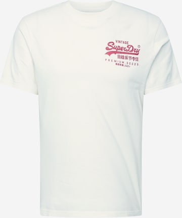 Maglietta 'Tokyo' di Superdry in bianco: frontale
