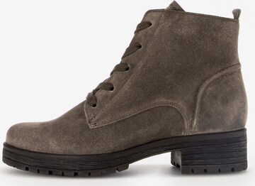 GABOR Lace-Up Ankle Boots in Grey