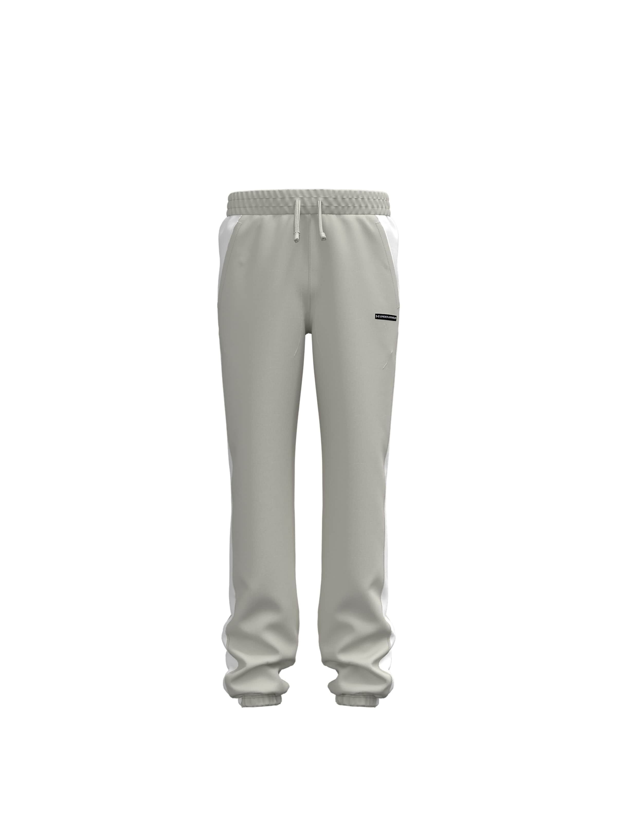 UNDER ARMOUR Regular Workout Pants in White