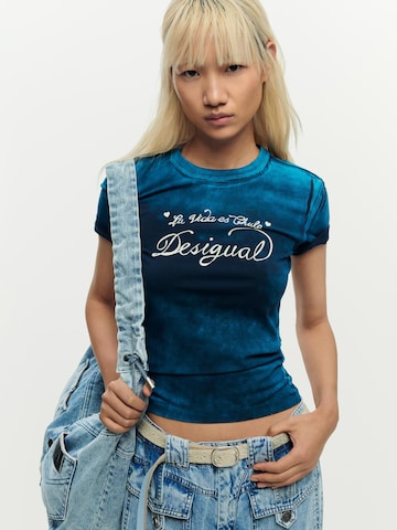Tricou de la Desigual pe albastru