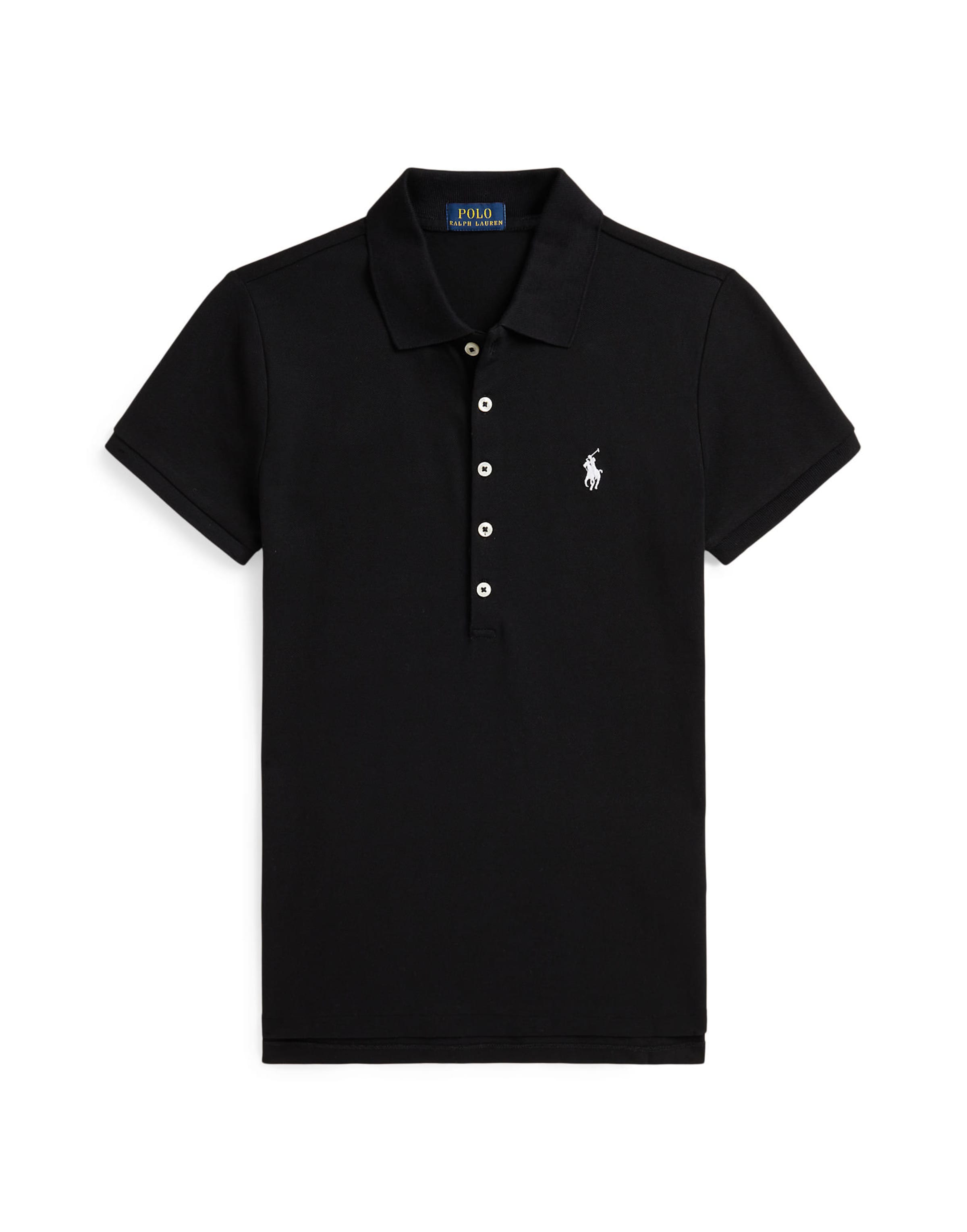 T-shirt Polo Ralph Lauren en noir : devant