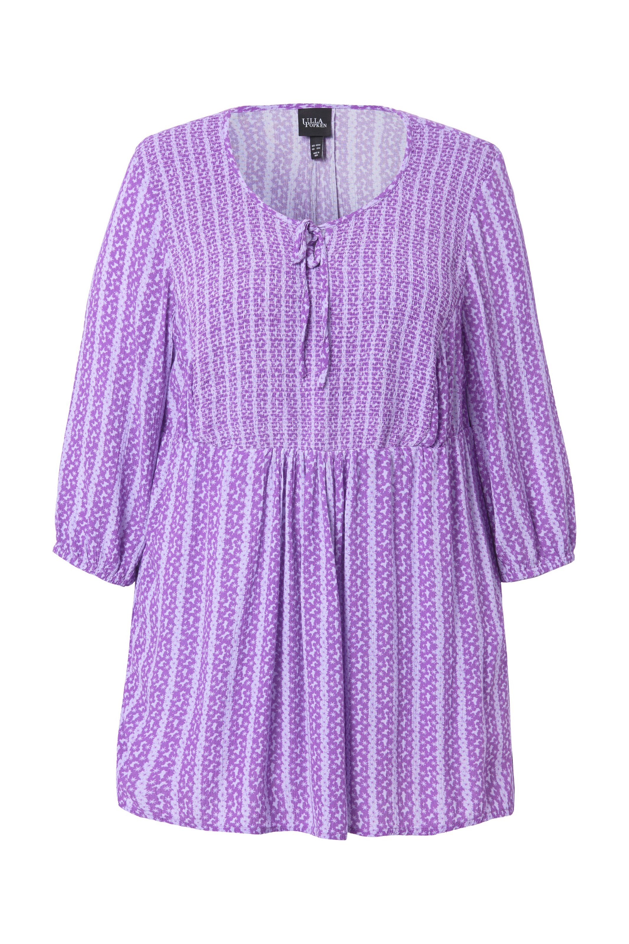 Ulla Popken Tuniek in Lila: voorkant