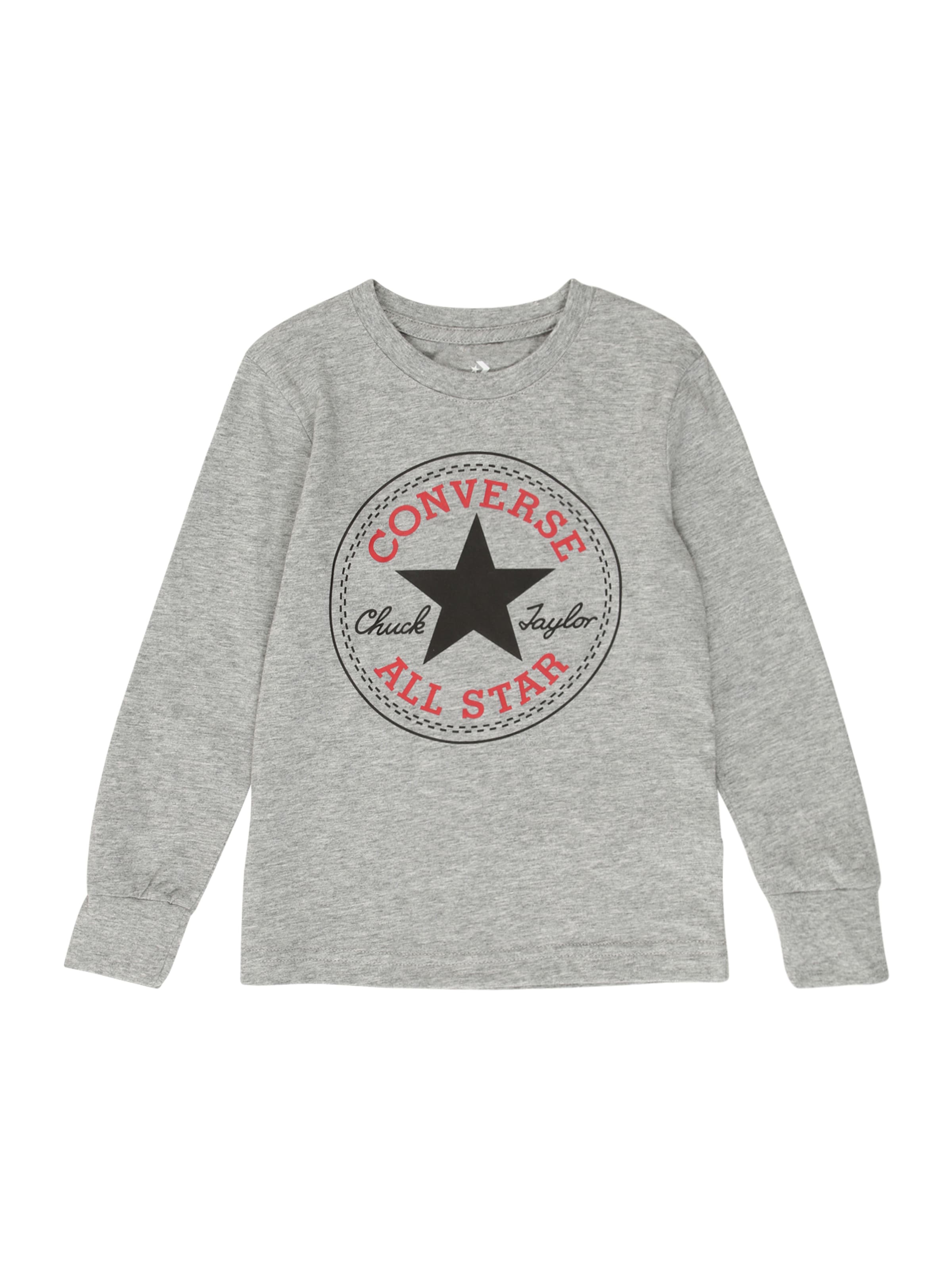 T-Shirt CONVERSE en gris : devant