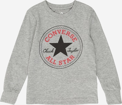CONVERSE Paita värissä harmaa / punainen / musta, Tuotenäkymä