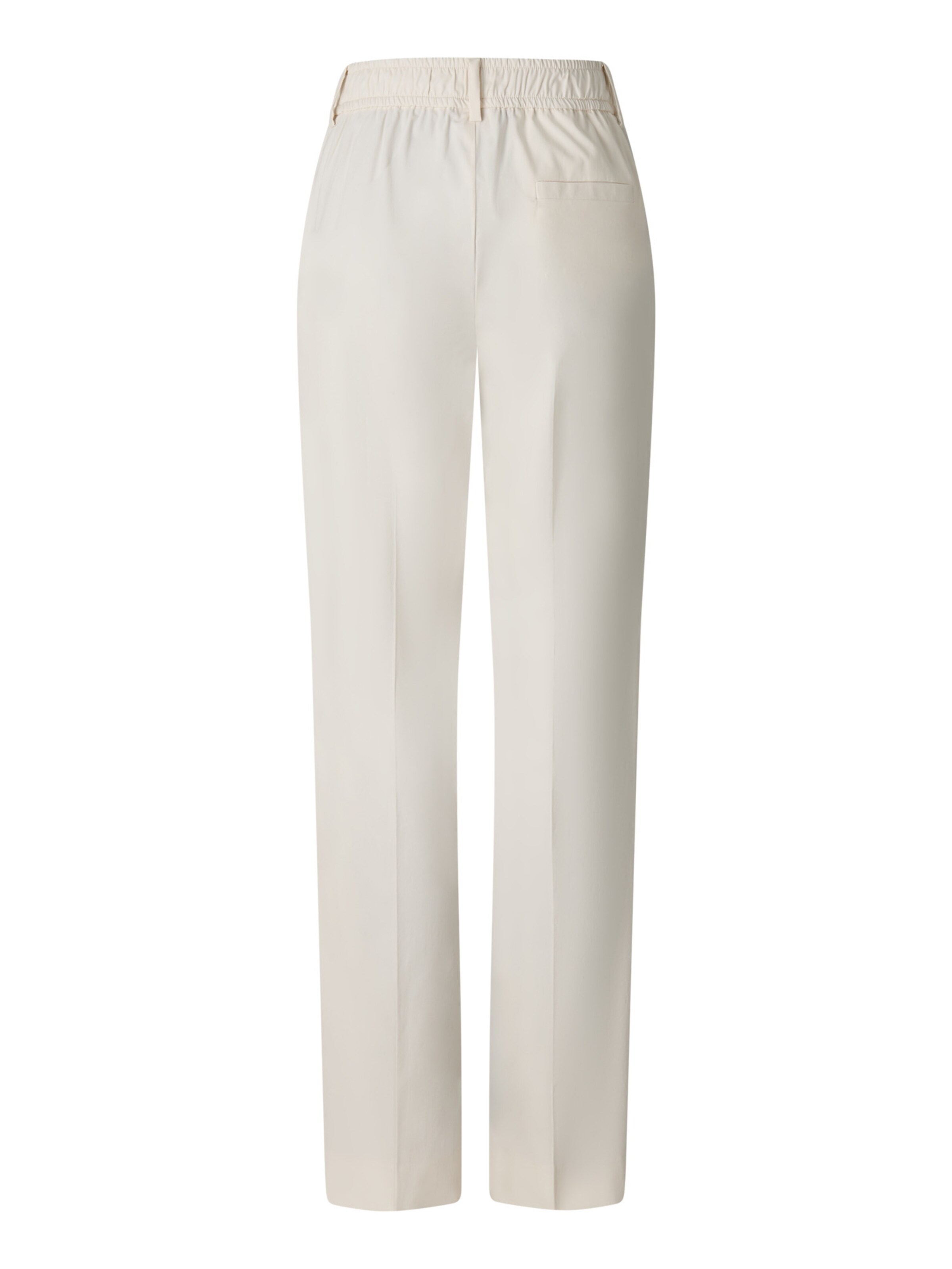 BOGNER Regular Bügelfaltenhose 'Abbie' in Weiß