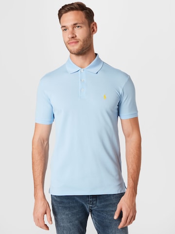 T-Shirt Polo Ralph Lauren en bleu : devant