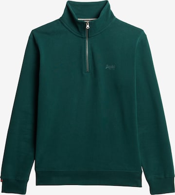 Superdry Sweatshirt 'Essential' in Grün: Vorderseite