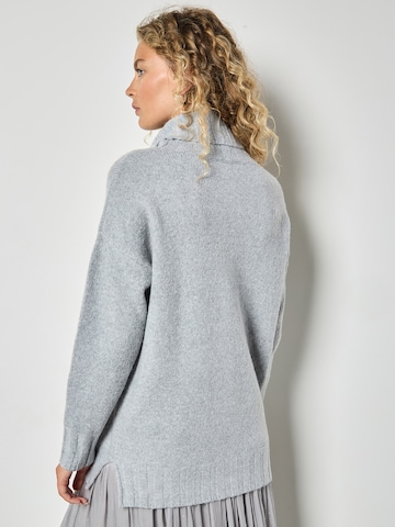 Pull-over ' ' Apricot en gris