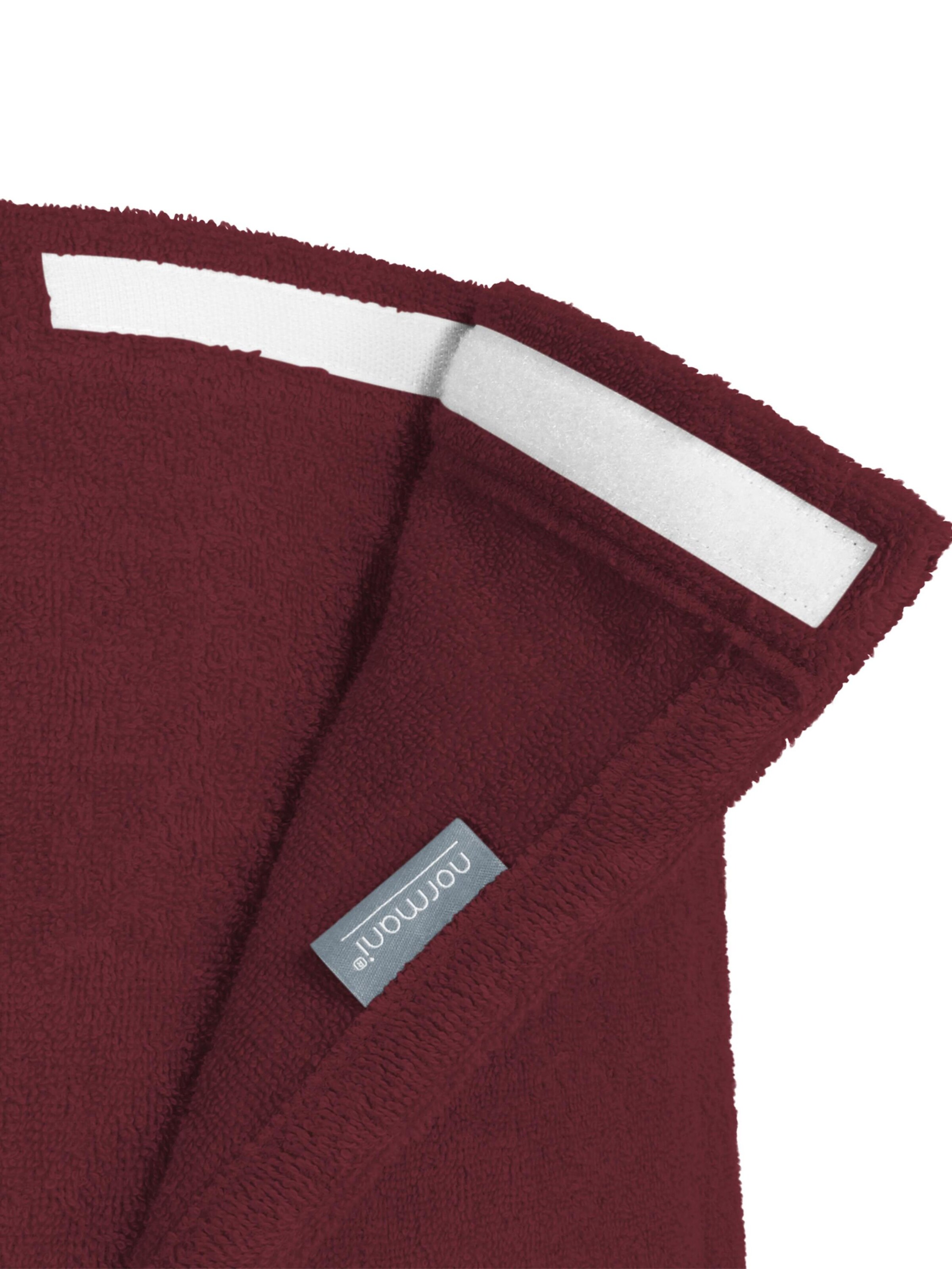 normani Badjas kort 'Mardin' in Rood