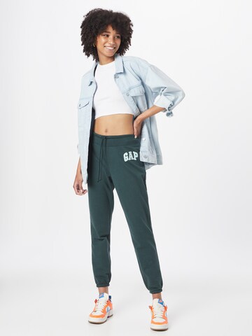 Effilé Pantalon GAP en vert