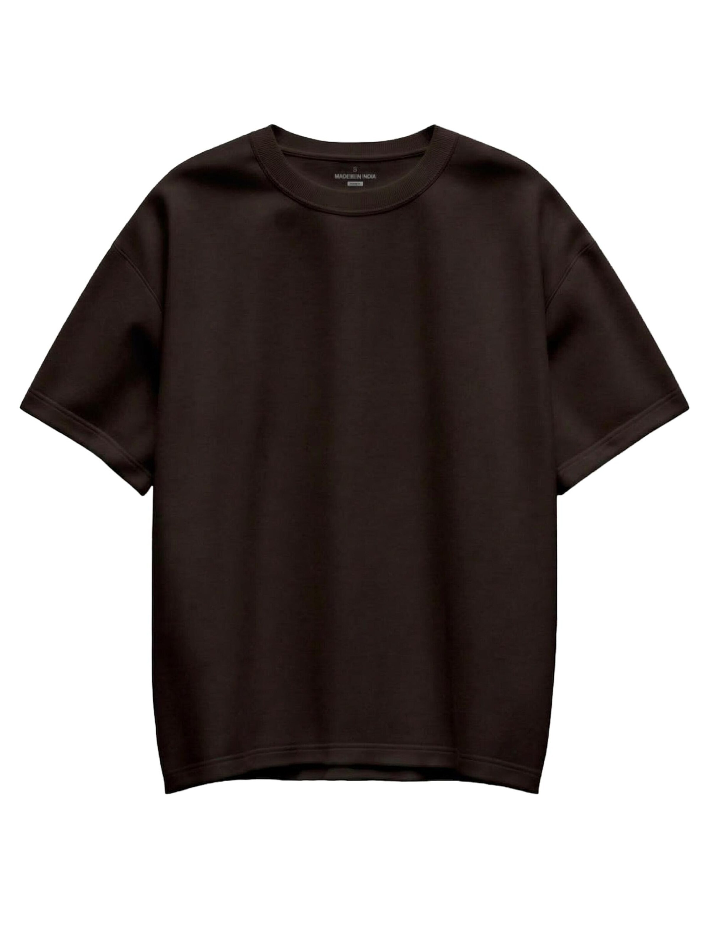 UNORGANIZED BRAND T-shirt 'SCHWERES COMFORT T15' i brun: framsida