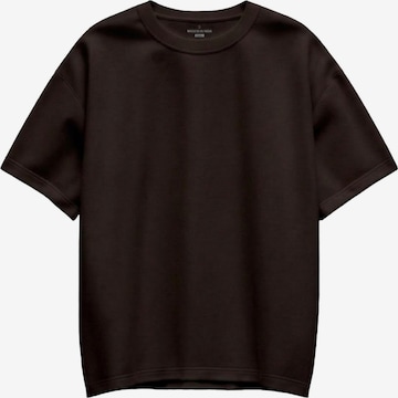 UNORGANIZED BRAND T-shirt 'SCHWERES COMFORT T15' i brun: framsida