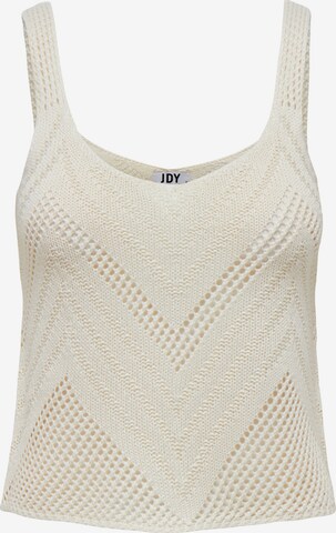 JDY Knitted Top 'Sun' in White: front