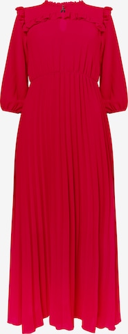 faina Obleka | rdeča barva: sprednja stran