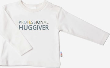 LILIPUT Langarmshirt "Professional Huggiver" in Weiß: predná strana