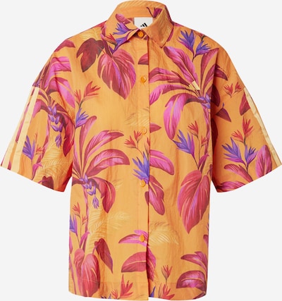 ADIDAS SPORTSWEAR Tehnička košulja 'FARM PRM' u ljubičasto plava / narančasta / roza / tamno roza, Pregled proizvoda