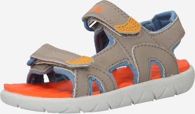 Pantofi deschiși TIMBERLAND pe albastru deschis / maro coniac / maro deschis / portocaliu, Vizualizare produs