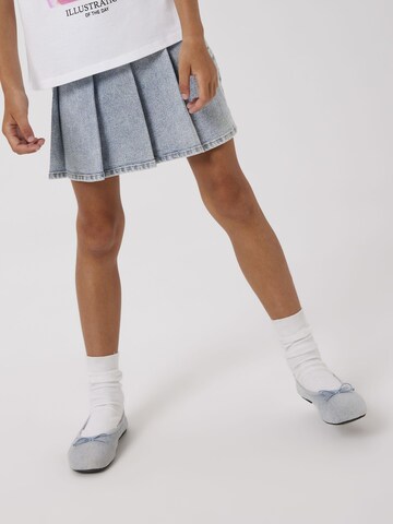 NAME IT Skirt in Blue: front