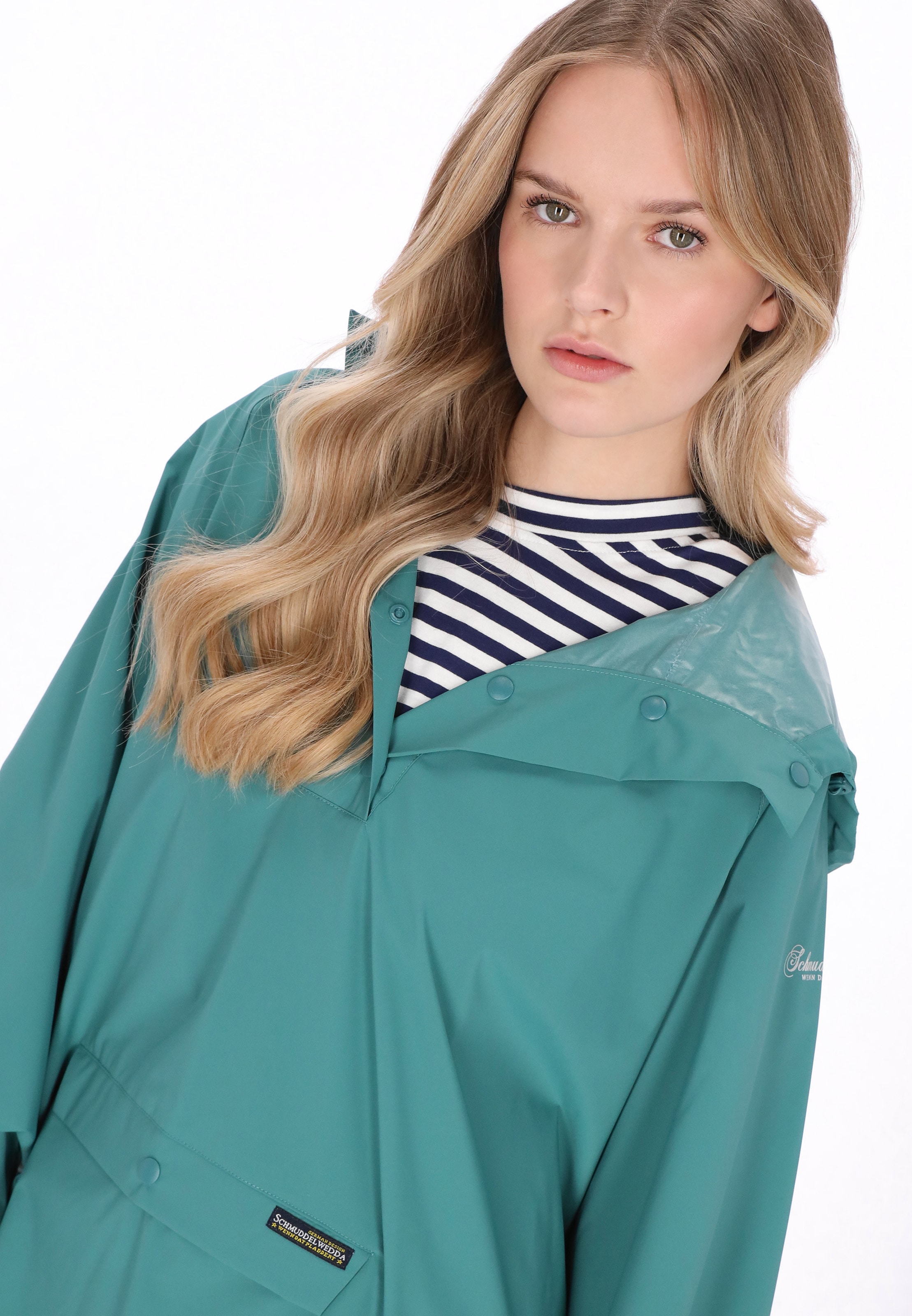 Schmuddelwedda Functionele mantel in Blauw