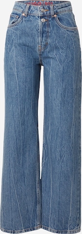 HUGO Red Loosefit Jeans '937_7' in Blauw: voorkant